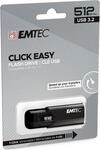 Emtec B110 Click Easy 3.2 USB-Stick 512 GB USB Typ-A 3.2 Gen 2 (3.1 Gen 2) Schwarz