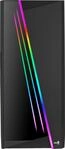 AeroCool Mirage-G-BK-v1 - MDT - ATX - windowed side panel (tempered glass) - ohne