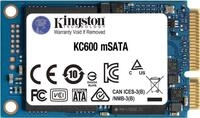Kingston KC600 - SSD - verschl&uuml;sselt - 1024GB - intern - mSATA - SATA 6Gb/s -