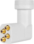 Megasat 9120624, Megasat 401098 Rauscharmer Signalumsetzer 10,7 - 12,75 GHz Wei&szlig;