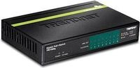 TRENDnet TPE TG82G - Switch - 8 x 10/100/1000 (PoE+) - Desktop - PoE+ (61 W)