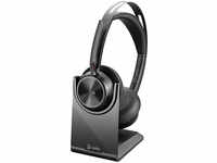 HP Poly 77Y87AA, HP Poly POLY VFOCUS2-M Headset mit Ladestation - Kabellos -