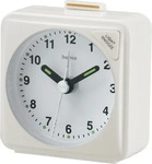 Hama 00186330, Hama A50 Quarztischuhr Wei&szlig; Quadratisch (00186330)