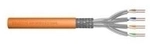 DIGITUS Professional - Bulkkabel - 100 m - SFTP, PiMF -Cat.7 Rohkabel - orange, RAL