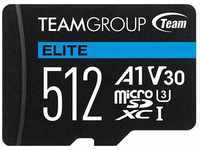 TEAM TEAUSDX512GIV30A103, Team ELITE - Flash-Speicherkarte (SD-Adapter...