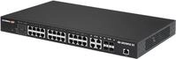 Edimax Pro GS-5424PLC V2 - Switch - Smart - 24 x 10/100/1000 (PoE+) + 4 x Kombi-SFP -