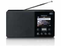 Lenco PIR-510BK, Lenco PIR-510BK Radio Tragbar Analog & Digital Schwarz (PIR-510BK)
