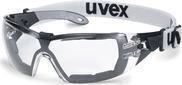 Uvex pheos 9192680 Schutzbrille inkl. UV-Schutz Grau, Schwarz DIN EN 166, DIN EN 170