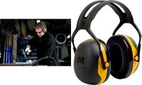 3M X2AC1 - Erwachsener - M&auml;nnlich - Schwarz - Gelb - Kopfband - 105 dB - 31 dB