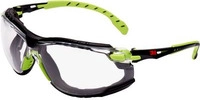 3M Schutzbrille Solus 1000-Set EN 166,EN 170,EN 172 B&uuml;gel gr&uuml;n,Scheiben klar PC 3M