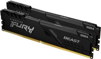 KINGSTON VRAM 32G 3200MH DDR4DIMM Kit2 FURYBeast Blck (KF432C16BB1K2/32)