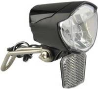 Fischer 85355, Fischer Fahrrad-Dynamo-LED-Scheinwerfer 70 Lux mit Standlicht, 50.000