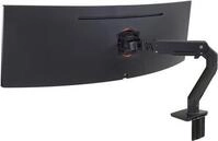 Ergotron HX HD Monitor Arm Tischhalterung schwarz f&uuml;r Ultrawide Monitore bis