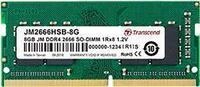 Transcend JetRAM - DDR4 - 16 GB - SO DIMM 260-PIN - 2666 MHz / PC4-21300 - CL19 - 1.2