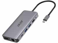 Acer HP.DSCAB.009, Acer 12-In-1 Type-C Adapter - Dockingstation - USB-C - 2 x HDMI,