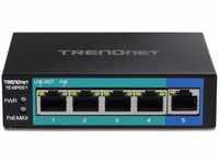 TRENDnet TE-GP051, TRENDnet TE-GP051 - Switch - unmanaged - 4 x 10/100/1000 (PoE) + 1