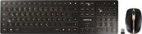 CHERRY DW 9100 SLIM - Tastatur-und-Maus-Set - kabellos - 2,4 GHz, Bluetooth 4,2 -