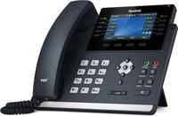 Yealink SIP-T46U IP-Telefon Grau Kabelloses Mobilteil 4.3 LCD PoE WLAN Bluetooth