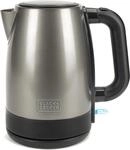 Black+Decker BXKE2201E Wasserkocher, 2200, Stainless Steel, edelstahl (BXKE2201E)