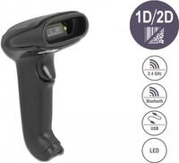 Delock - Barcode-Scanner - tragbar - 30 Scans/Sek. - decodiert - USB2.0, Bluetooth