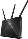ASUS 4G-AX56 - Wireless Router - WWAN 4-Port-Switch - 1GbE - Wi-Fi 6 - Dual-Band