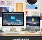 Logitech MX Keys Mini for Mac - Tastatur - hinterleuchtet - Bluetooth - QWERTZ -