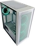 LC Power Gaming 802W White_Wanderer_X - MDT - ATX - Seitenteil mit Fenster