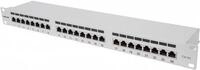 Intellinet Cat6a Shielded Patch Panel - Patch Panel - RJ-45 X 24 - Grau - 1U - 48,3