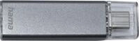 Hama Uni-C Classic - USB-Flash-Laufwerk - 256GB - USB-C 3,1 Gen 1 - Anthrazit
