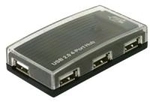 DeLock - Hub - 4 Anschl&uuml;sse - USB2.0 (61393)