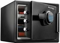 MASTER LOCK LFW082FTC - Wandtresor - Schwarz - Code - 22,9 l - Dokument - Schmuck -