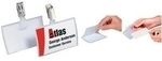 DURABLE Namensschild CLICK FOLD 54x90mm mit Clip PP 1 Pg. &agrave; 25 St&uuml;ck 821619