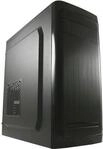 LC Power Classic 7034B - Midi Tower - ATX - ohne Netzteil - Schwarz, Geb&uuml;rstetes