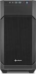 Sharkoon V1000 - Midi Tower - micro ATX - ohne Netzteil - Schwarz - USB/Audio