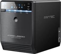 Fantec QB-35U31R Festplatten-Wechselgeh&auml;use 4x SATA USB 3.1 Gen 2 Tower Schwarz