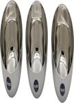 Alessi SG59 MAMI Set bestehend aus drei Schalen aus Edelstahl (SG59)