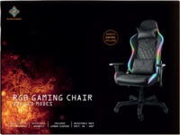 Deltaco GAM-080 Gamingstuhl Kunstleder m. RGB LED schwarz