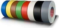 tesa Gewebeband 4651 Premium, 25 mm x 50 m, rot Kunststoffbeschichtung aus 148 mesh