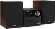 Sharp XL-B517D - Heim-Audio-Mikrosystem - Braun - 1 Disks - Voller Bereich - 60 -