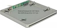 DeLOCK 5,25 External Enclosure Slot-in Slim SATA > USB C - Speichergeh&auml;use - SATA -