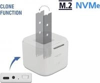 Delock - HDD-Dockingstation Sch&auml;chte: 2 - M.2 - M.2 NVMe Card - USB 3,2 (Gen 2) -