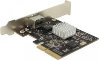 DeLock PCI Express Card > 1 x 10 Gigabit LAN NBASE-T RJ45 - Netzwerkadapter - PCIe