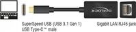 Delock 65904, DeLock - Netzwerkadapter - USB 3,1 Gen 1 - Gigabit Ethernet x 1 -