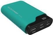 RealPower 243966, RealPower PB-7500C 7.500 mAh Gruen Mobiles Ladegeraet/Powerbank mit