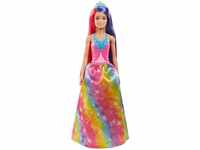 Mattel GTF38, Mattel Barbie Dreamtopia Prinzessin Puppe mit langem Haar (GTF38)