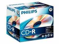 Philips CR7D5NJ10/00, Philips - 10 x CD-R - 700MB (80 Min) 52x - Jewel Case