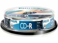 Philips CR7D5NB10/00, Philips CR7D5NB10 - 10 x CD-R - 700MB (80 Min) 52x - Spindel
