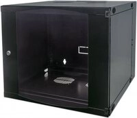Intellinet Double Section - Wandschrank - Schwarz, RAL 7021 - 15U - 48,3 cm (19)