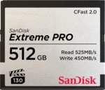 Sandisk Extreme Pro 512GB 512GB CFast 2.0 Speicherkarte (SDCFSP-512G-G46D)