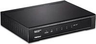 TRENDnet TEG S51SFP - Switch - nicht verwaltet - 4 x 10/100/1000 + 1 x Gigabit SFP -
